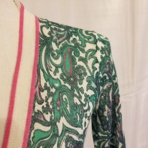 LOFT Gorgeous Paisley Long Cardigan